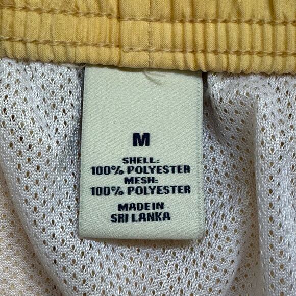 ROWM Men’s Swim Trunks Orange Striped Size Medium - Picture 3 of 4